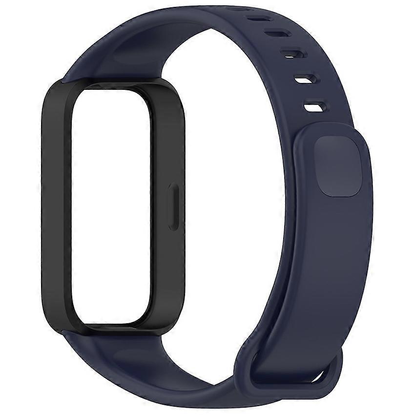Watch Strap Silicone Official Same Watch Strap+Watch Frame for Xiaomi Band9 Active/Redmi Band 3