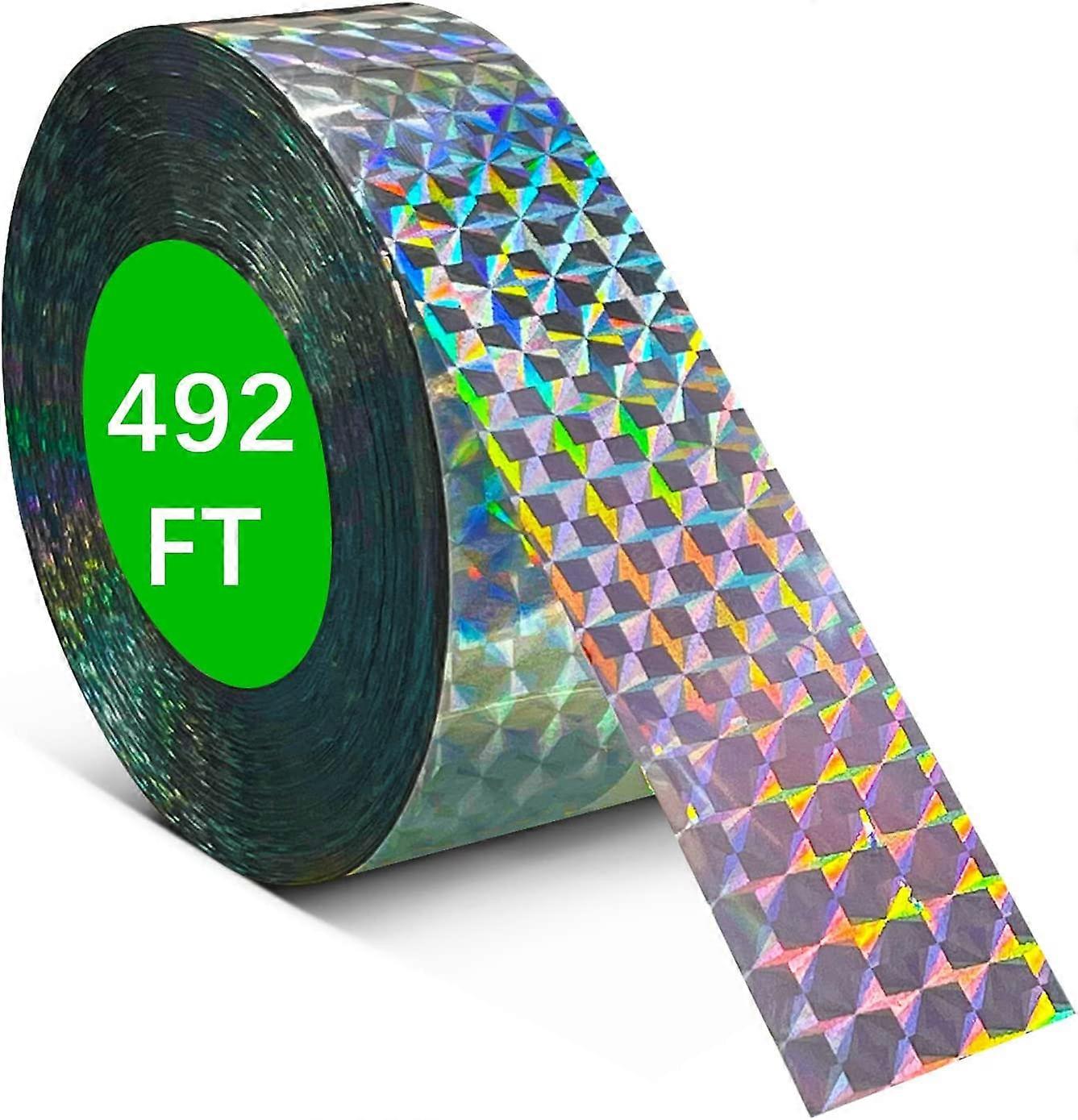 1 Roll  Bird Scaring Tapes Bird Reflective Scaring Ribbons Garden Bird Scaring Ribbons