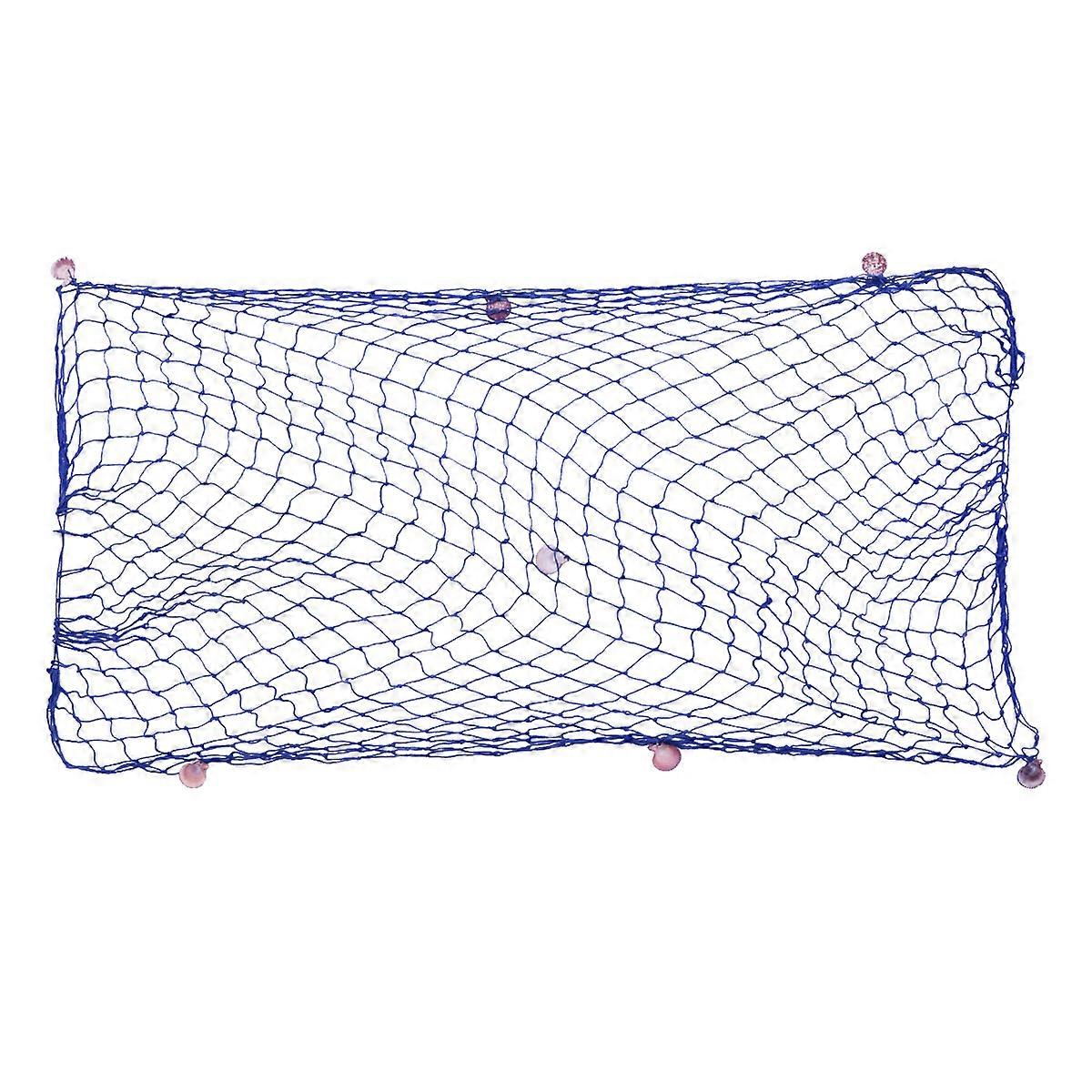 Fish Net Decorative Fishing Net Sea Shell Fishnet Decoration Decorative Fishing Net