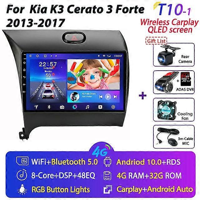 Android Car Radio for Kia K3 Cerato 3 Forte 2013-2017 Multimedia Video Player Navigation 2din Stereo DVD Head Unit Carplay Audio