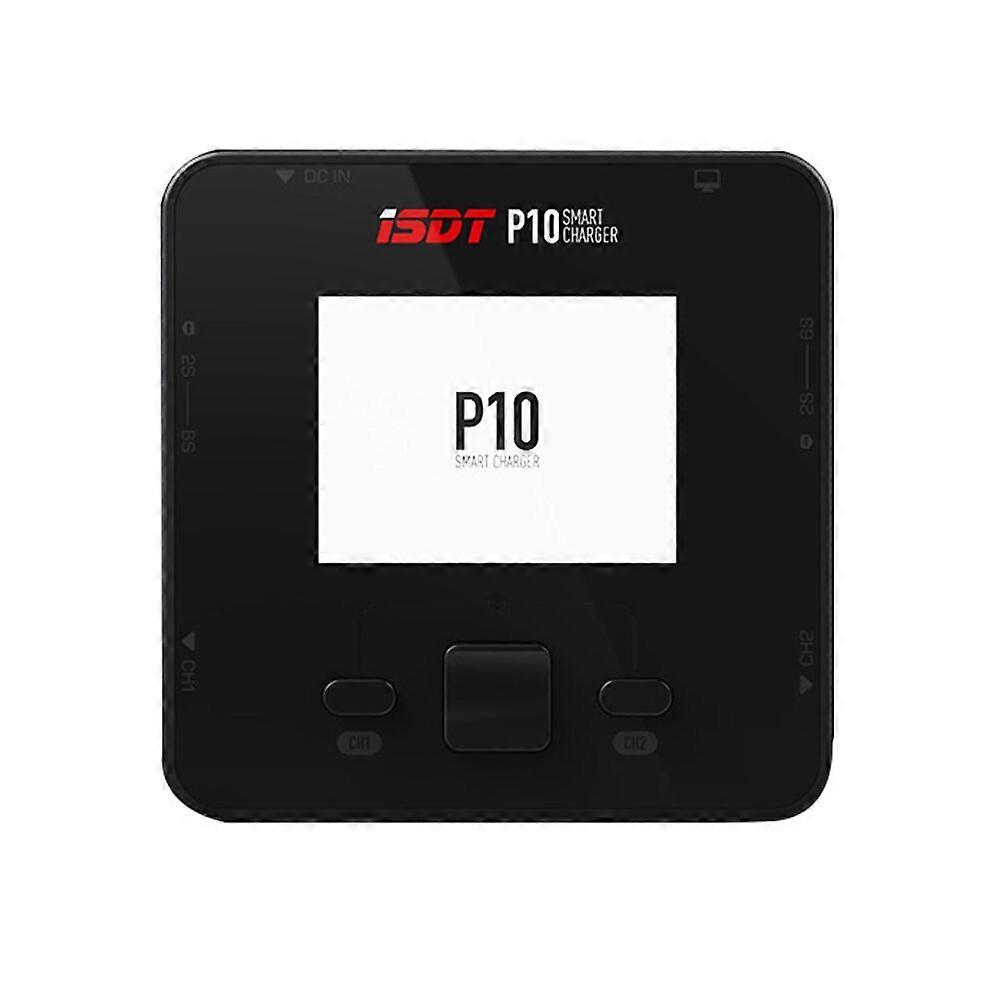 ISDT P10 250WX2 10AX2 DC Dual Channel Smart Charger for 1-6S Lipo Li-ion Life NiCd NiMH LiHV PB Batt