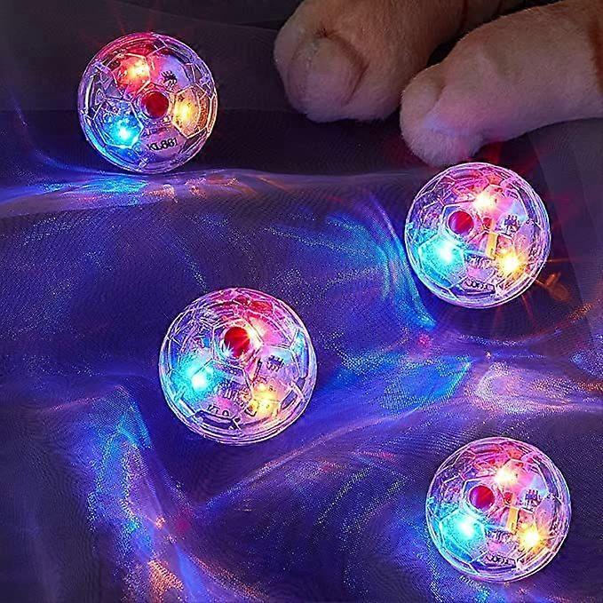 Ghost Hunting Ball Activated Toy Interactive Pet Glowing transparent plastic