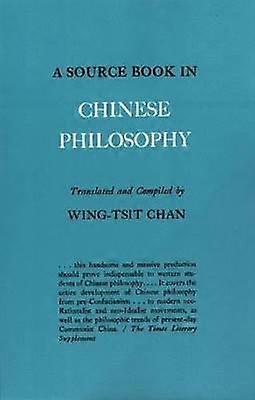 A Source Book in Chinese Philosophy