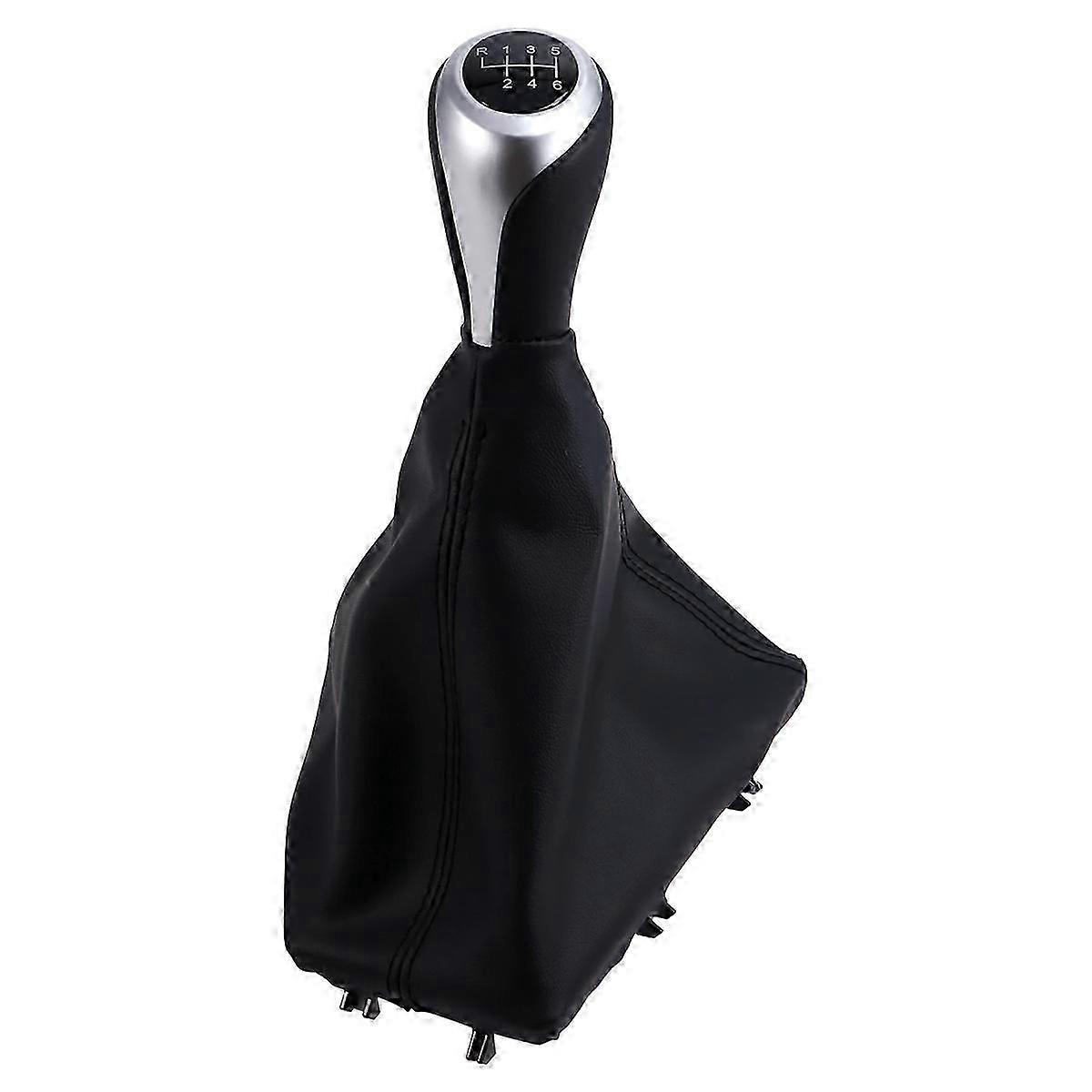 Car 6 Speed Manual Gear Lever Stick Shift Knob With Pu Leather Dustproof Boot For 1 3 Series F20 F30 F31 Lhd