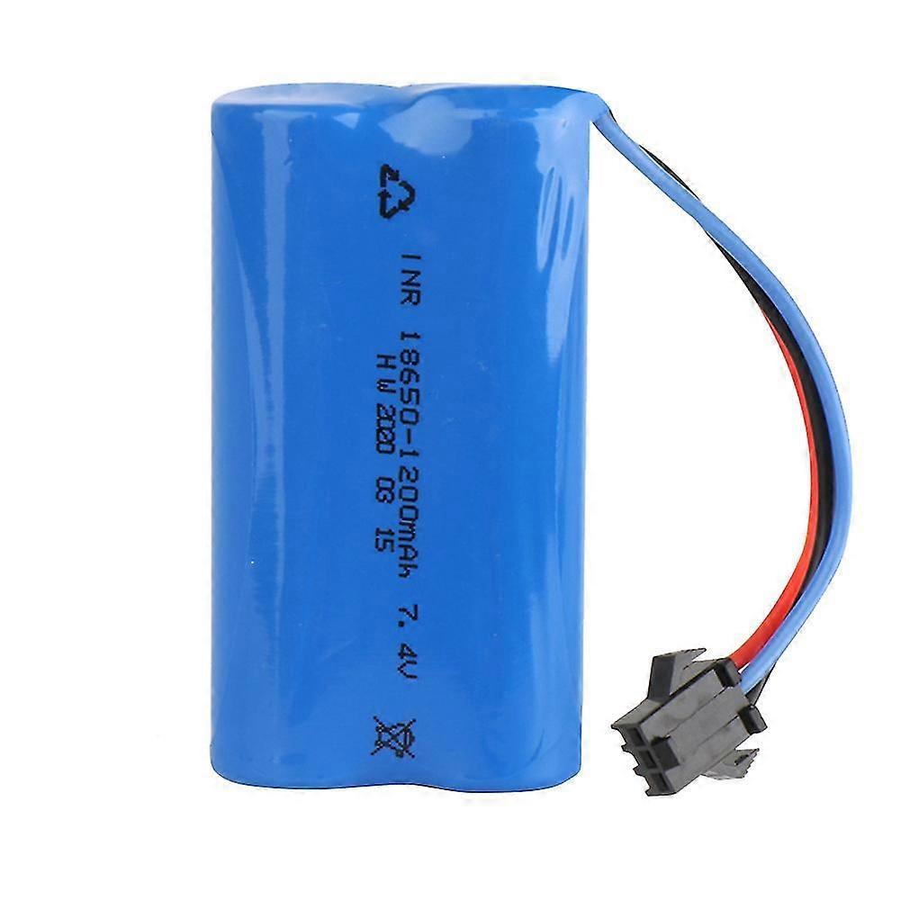 Lithium Battery for Remote Control Car - 7.4V 1200mAh Replacement