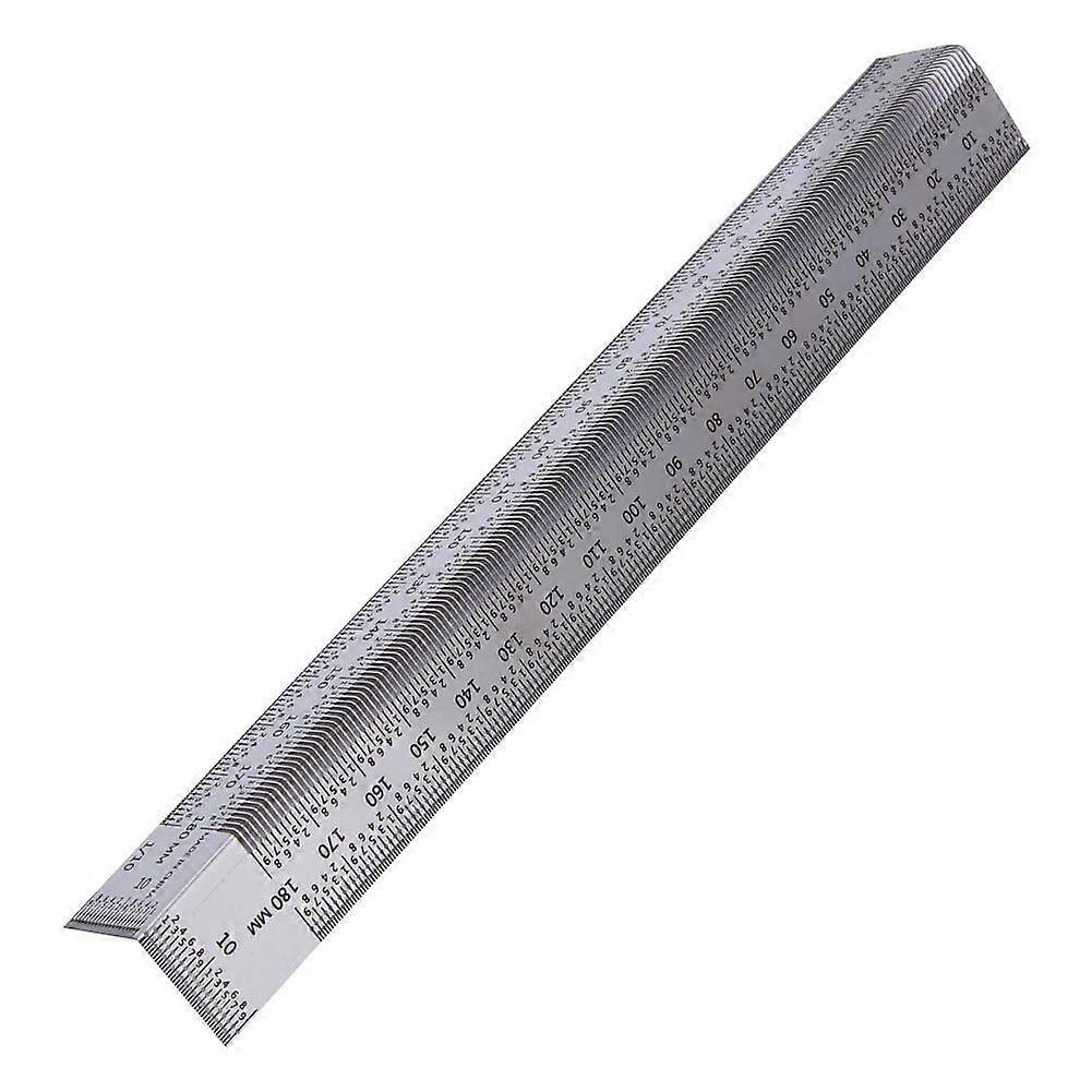mark line ruler woodworking ruler 180mm Right Angle Scribing Ruler Stainless