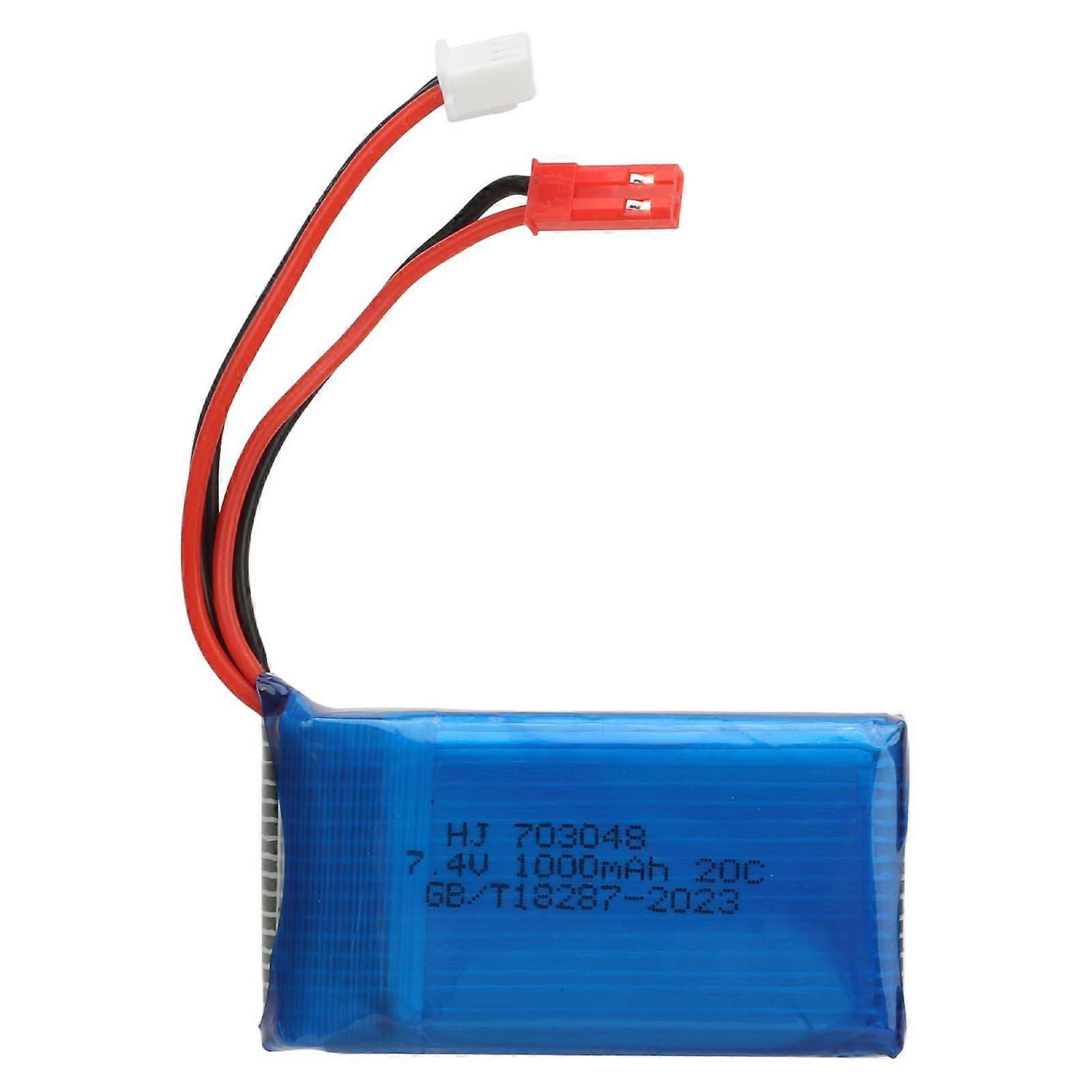 Αντικατάσταση μπαταριών λίθιου κηφήνας 1000mah 7.4v για το αεροσκάφος Quadcopter τηλεχειρισμού WLtoys V912