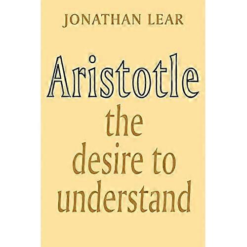 Aristotle: The Desire to Understand