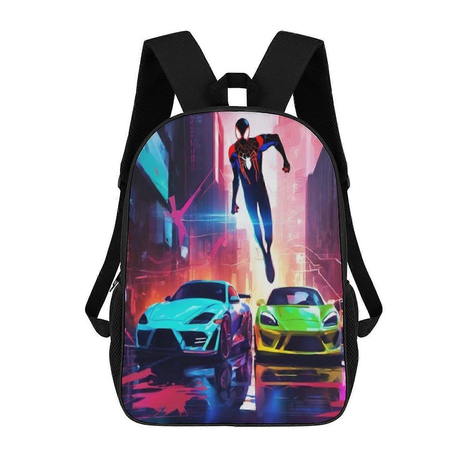 i2321 Miles Morales Backpack Shoulders DaypackBag Work Travel Classic Unisex Backpack kli2321