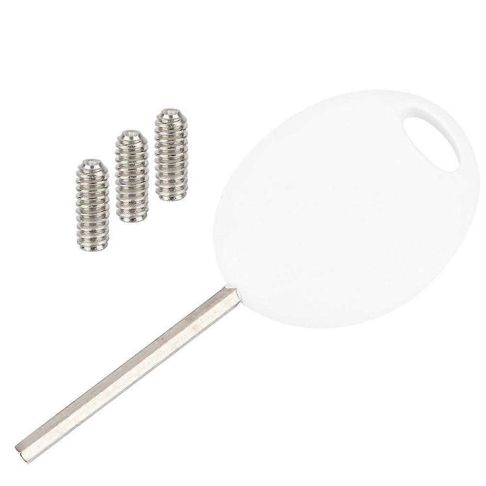 White Plastic Surfboard Fin Key with Screws Surfboard Accessories