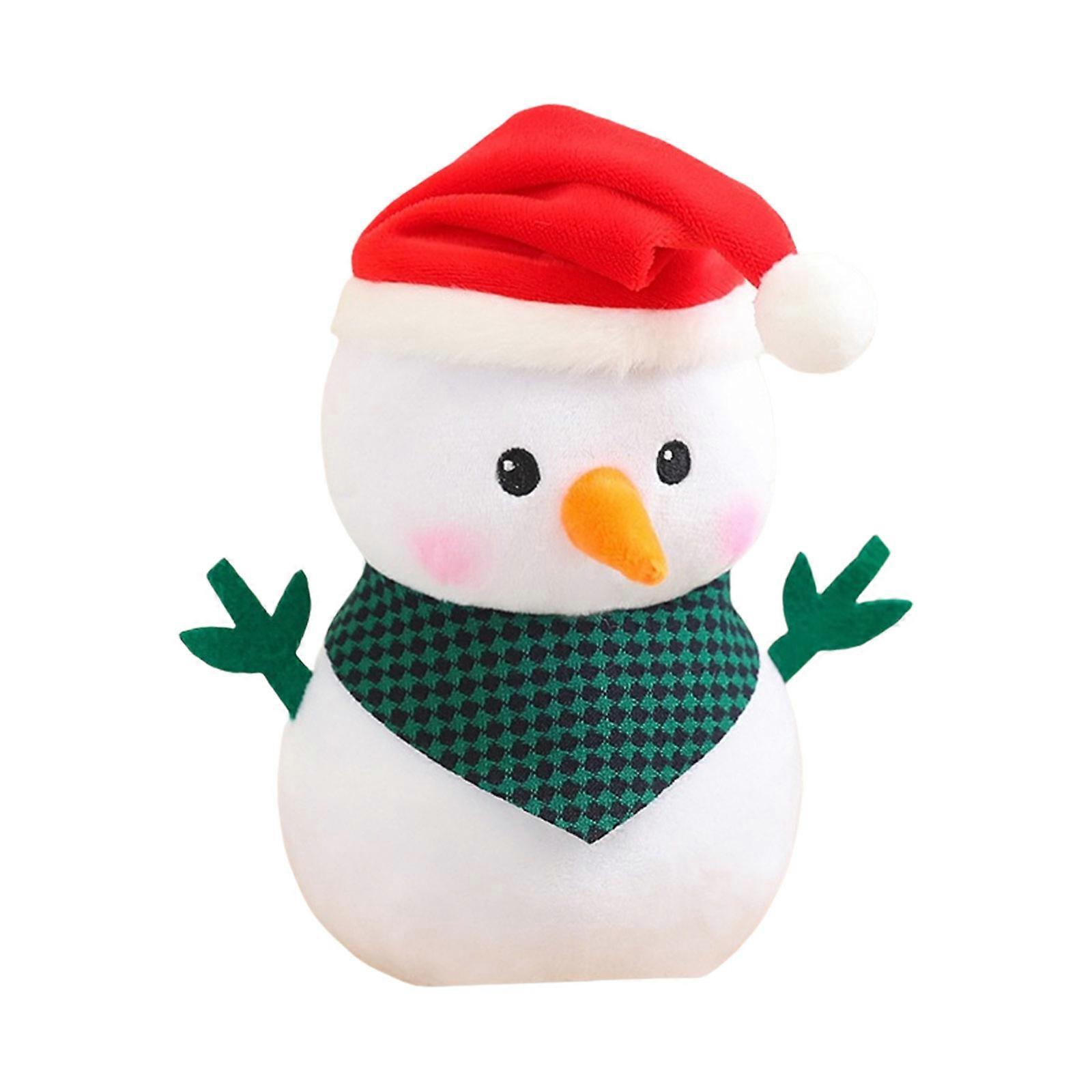 Holiday Ornament with Soft Sturdy Plush Christmas Bear Embroidery Great Fashion Accessory for Gifting and Decoration
