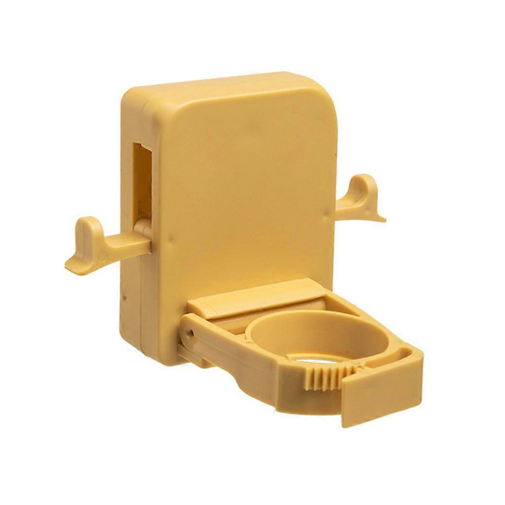 Environmentally Friendly and Non Toxic Shower Gel Holder with Smooth Edges Harmless to People Protect You in All Aspects Yellow