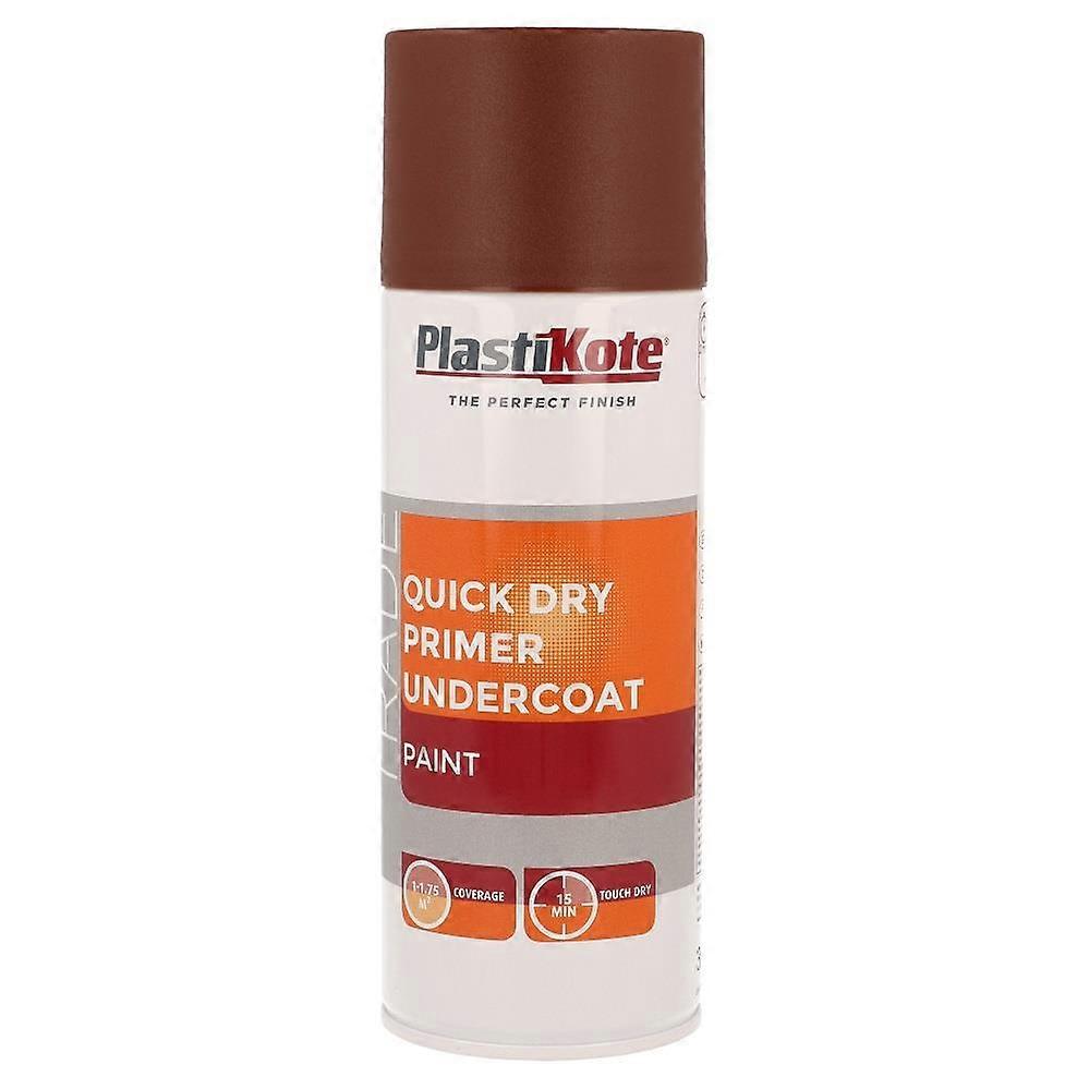 Quick Dry Primer Undercoat Red Oxide 400ml Rust Protection Quick Drying Durable