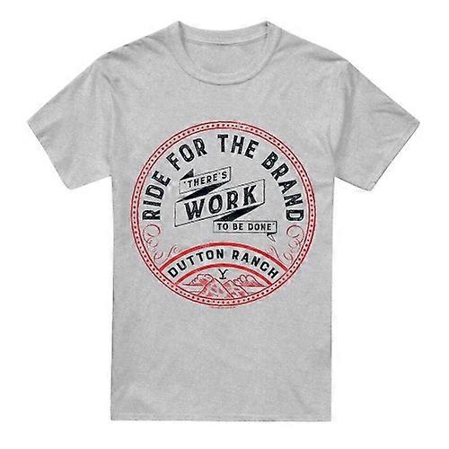 Yellowstone Mens There's Work to Be Done T-Shirt