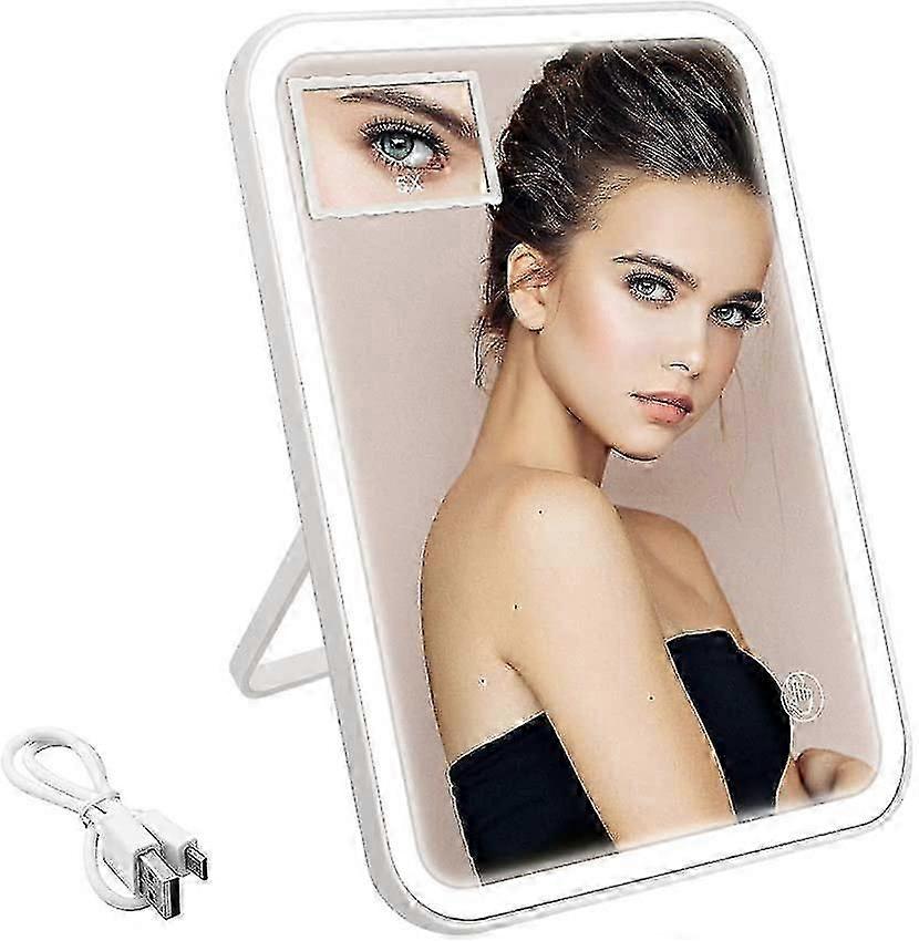 Makeup Mirror With Light And 5x Magnifying Mirror