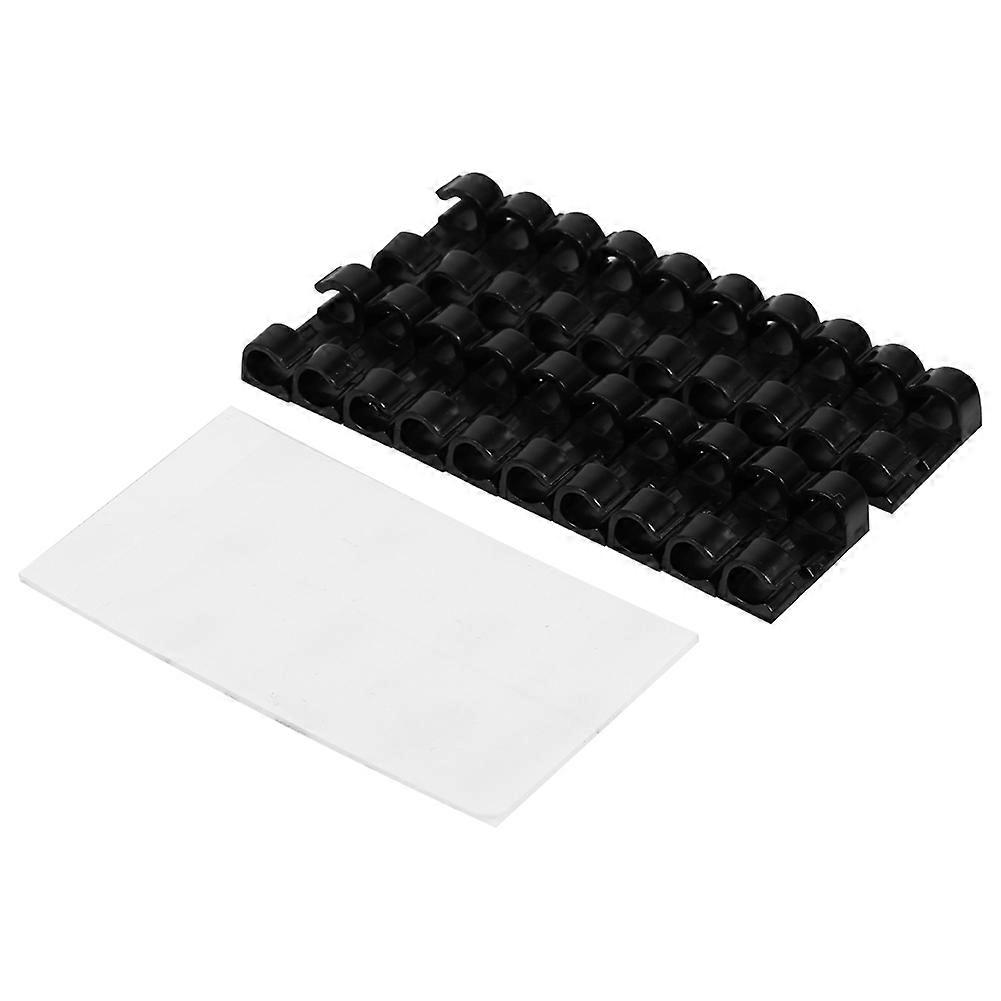 Wire Organizer Clip Adhesive Cable Management System for Home and Office, Durable Wire Drop Holder, Easy Installation