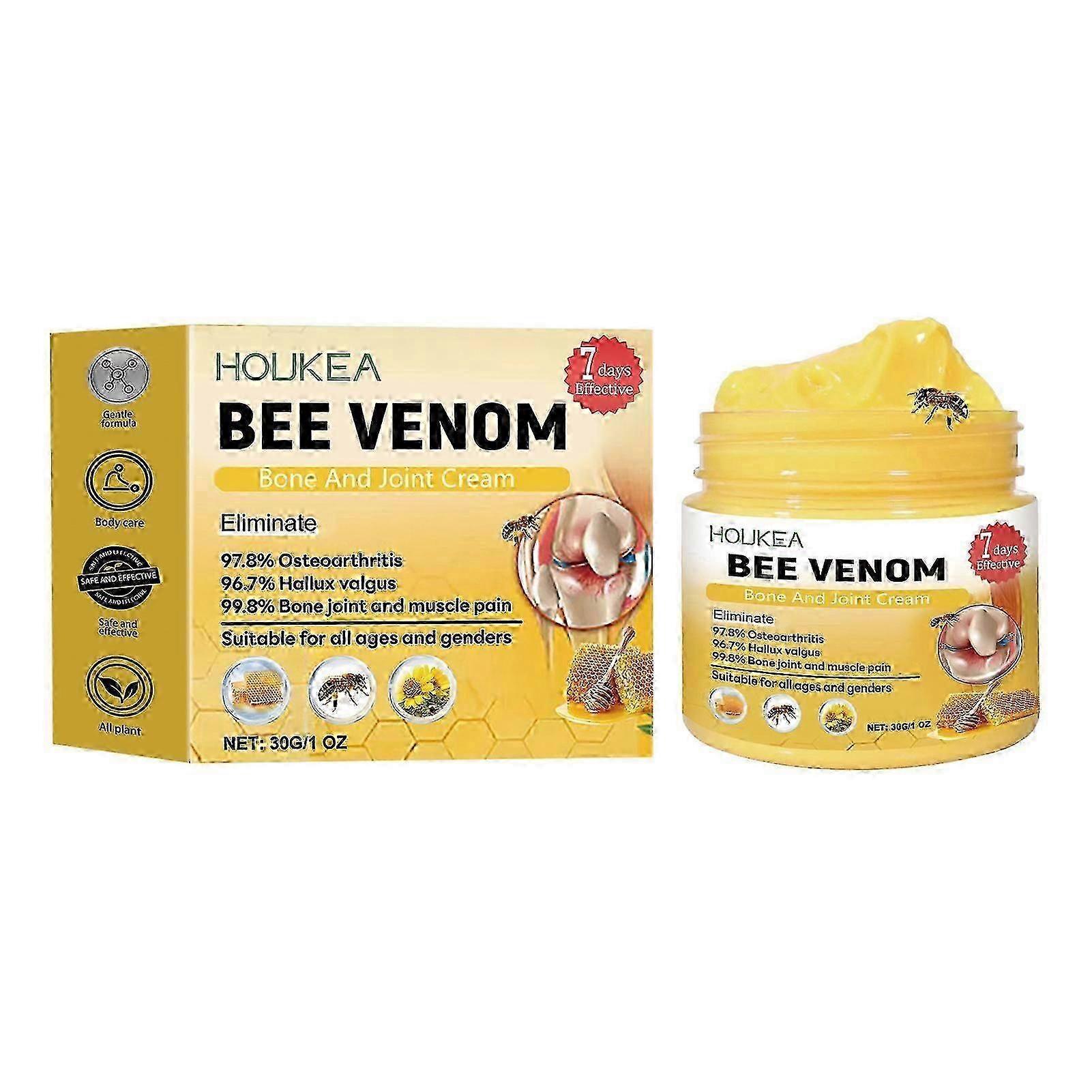 Advanced Bee Venom Joint Bone Therapy Cream Relieve Pain Stiffness Massage Cream for External Use