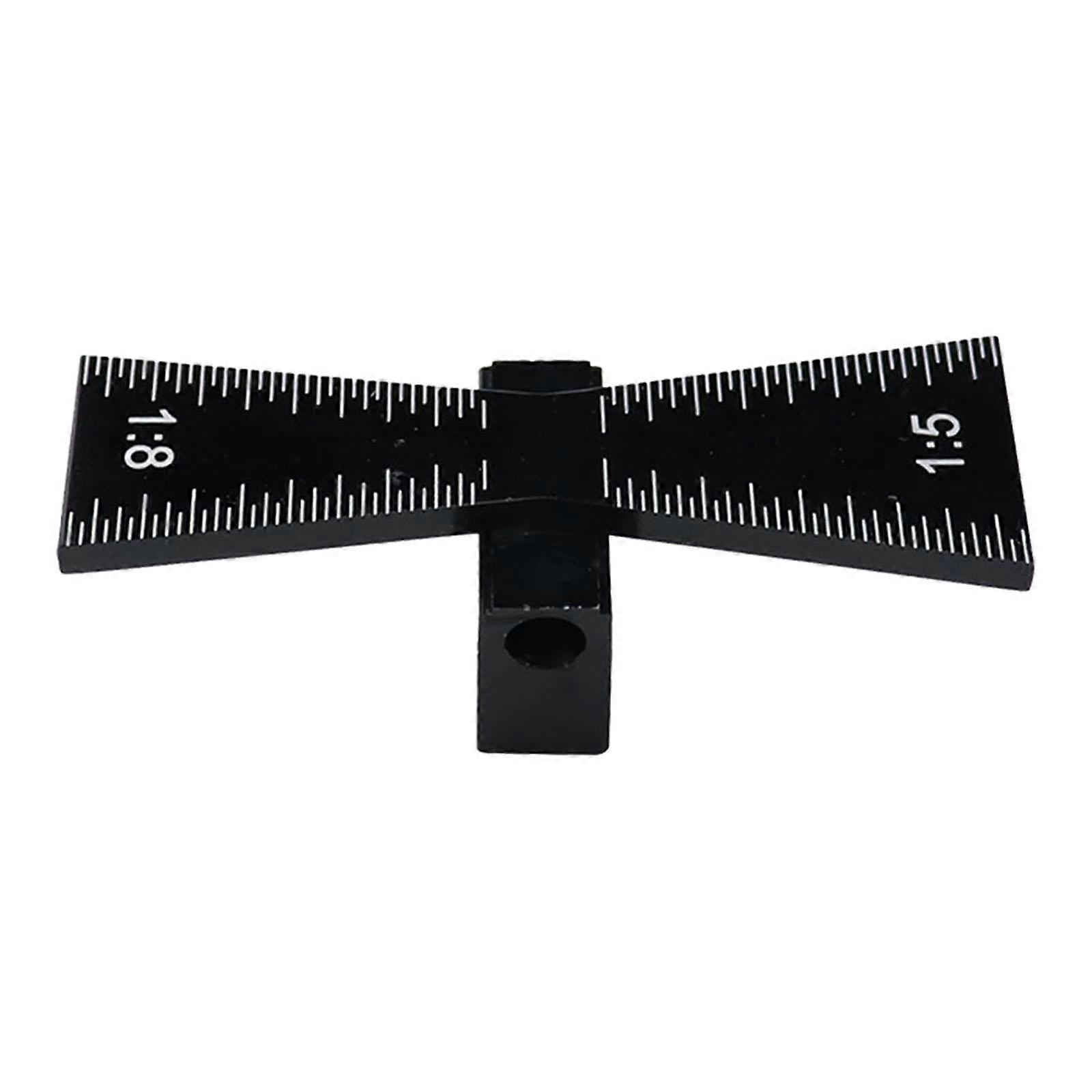 Dovetail Marking Jig with Clear Scale Accurate Dovetail Guide for Woodworking