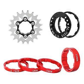 Bicycles Cassettes Cog Freewheels Mountain Bike Freewheels High Strength Single Speed Flywheel Easily to Install