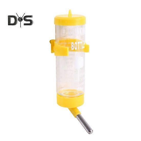 125/500ml Hamster Water Bottle with Scale No Drip Leak-Proof Drinking Fountain Hanging Dispenser Automatic Feeder