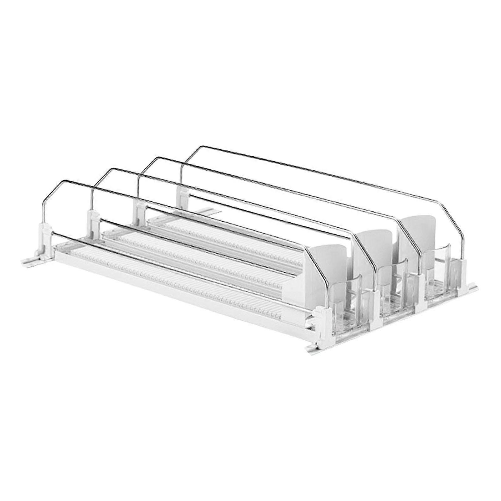 Drink Organizer for Fridge Stacking Can Dispenser Durable Large Capacity