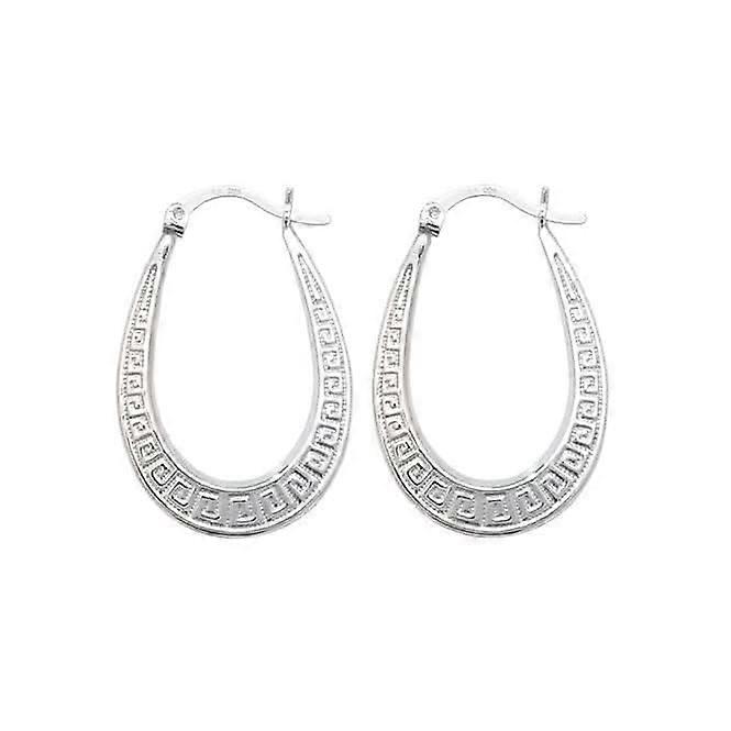 Acotis Silver 925 Creole Earrings G5893