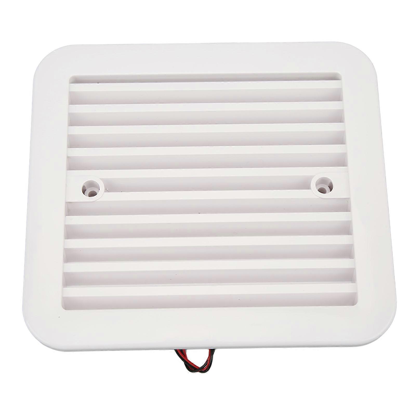RV Vent Fan ABS 12V 0.2A Unidirectional Noiseless Ventilation Exhaust Caravan Accessories for Motorhome