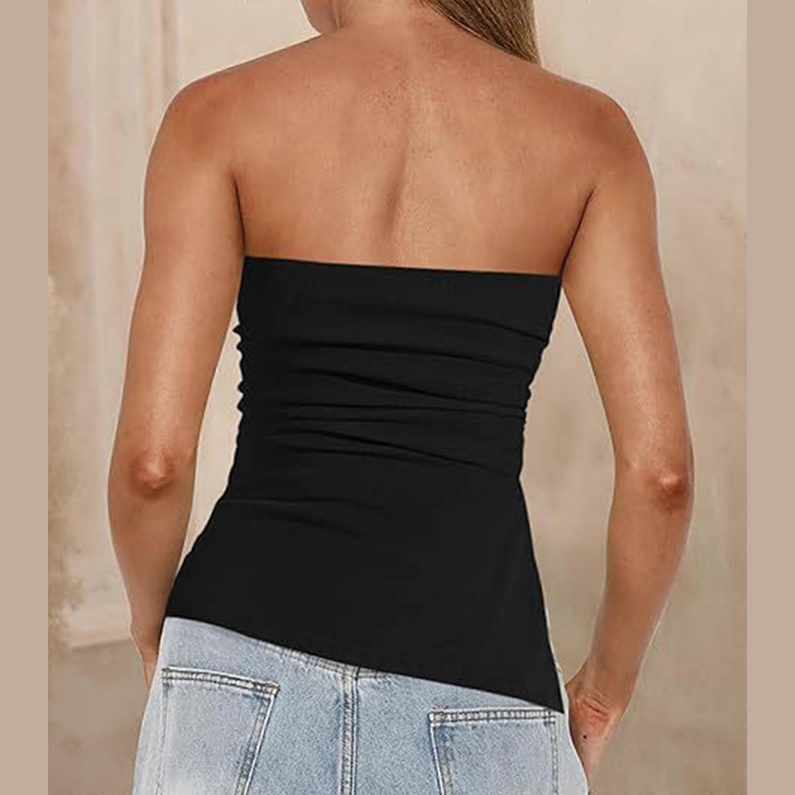 College Logo Women's Tube Top - Officially Licensed Strapless Sleeveless Top For Game Day