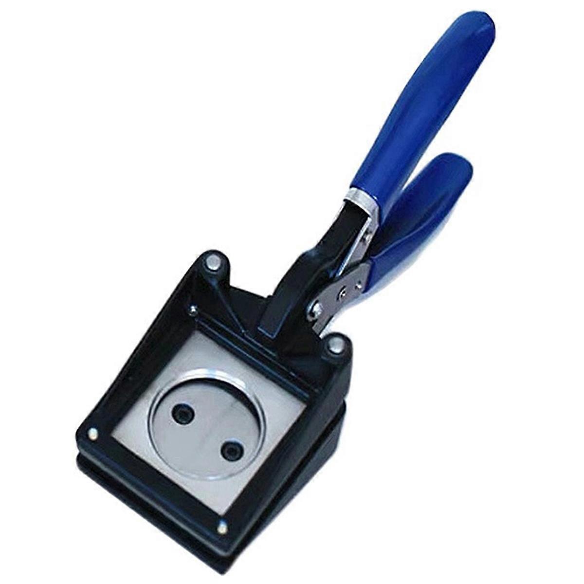 Handheld Manual Circular 44mm Punch Die Cutter Photo Cutter