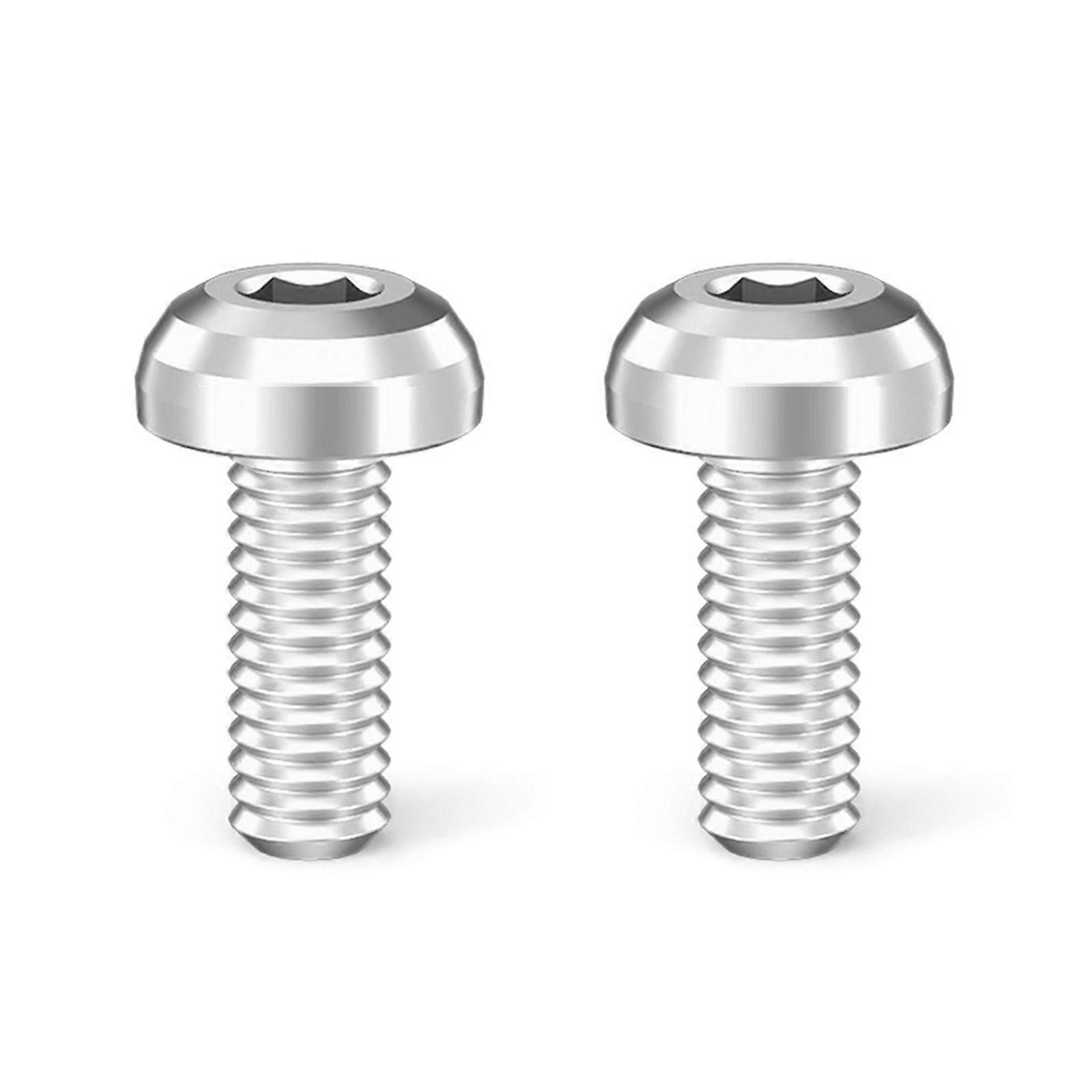 Precise M5x12mm Screws Fasteners Bolts Suitable For Cycling Accessories Lightweight Design Ensures Secure Fit Easy Setup