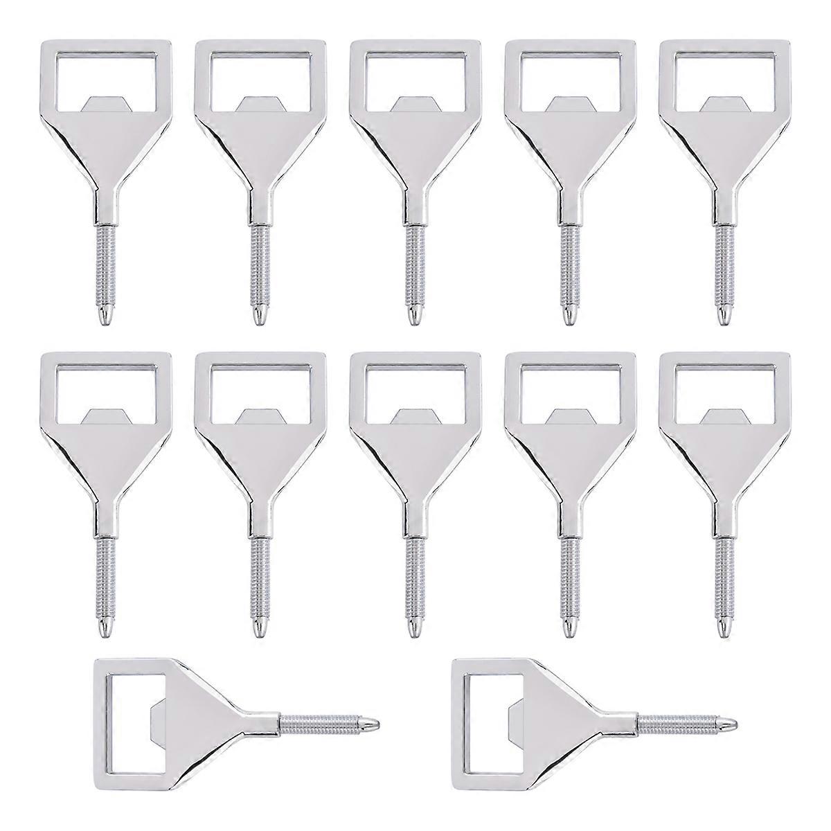 Metal Bottle Opener Blank Flat Bottle Opener Inserts Kit for Party