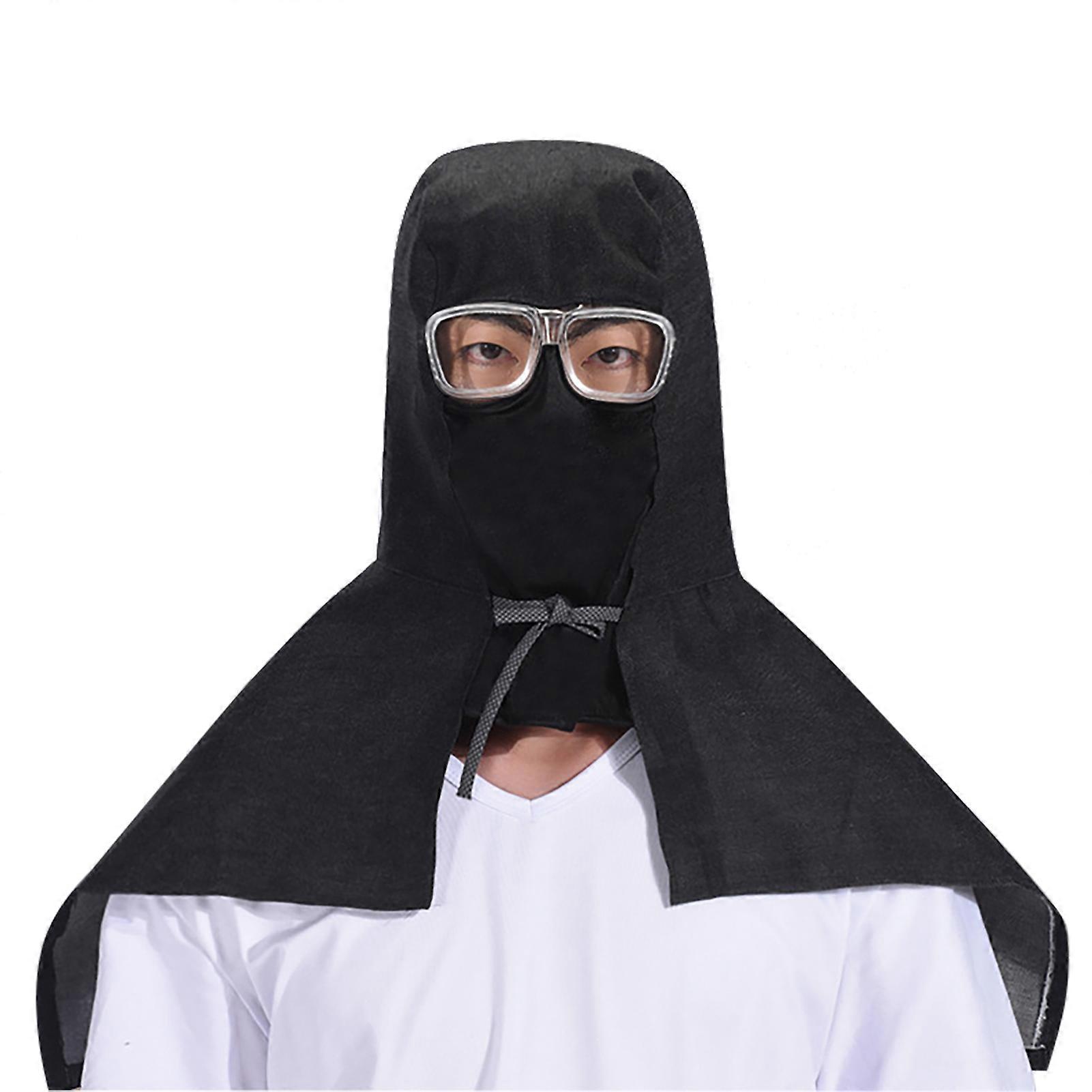 Καπέλο πτερυγίων Dustproof Windproof Breathable Άνετο πλήρως κλειστό καπέλο σάλι με γυαλιά για υπαίθρια