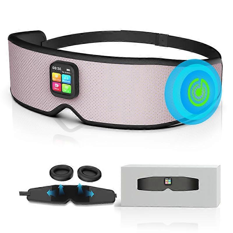 Comfortable and Adjustable Sleep Mask for Side Sleepers with Zero Eye Pressure