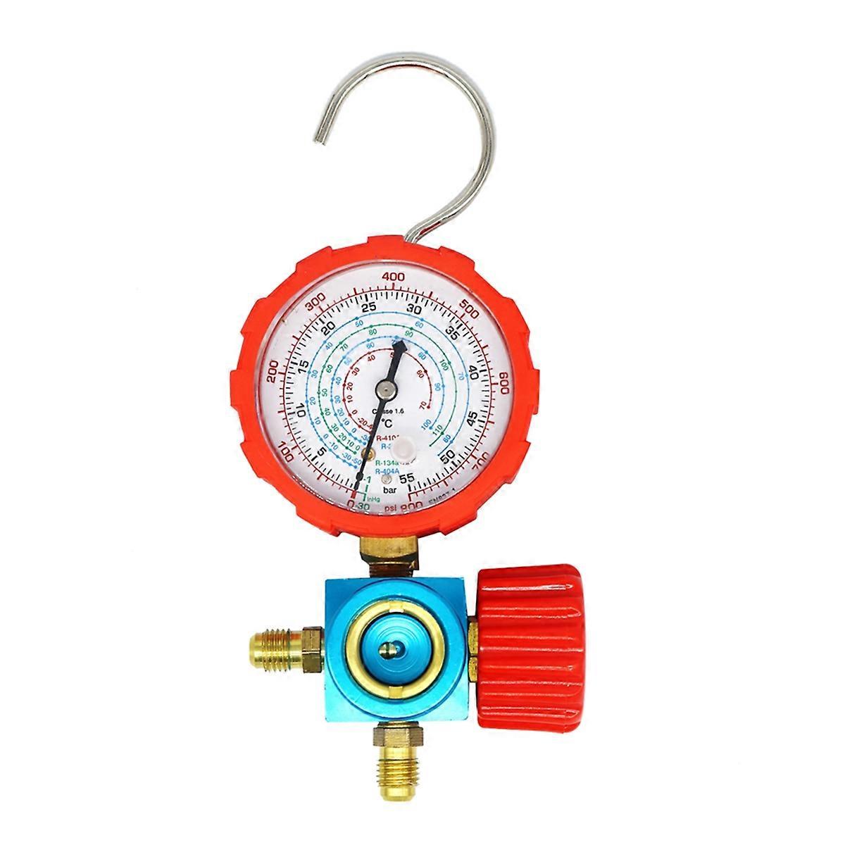 800PSI Refrigerant Air Condition Pressure Gauge for R410A R22 R134A
