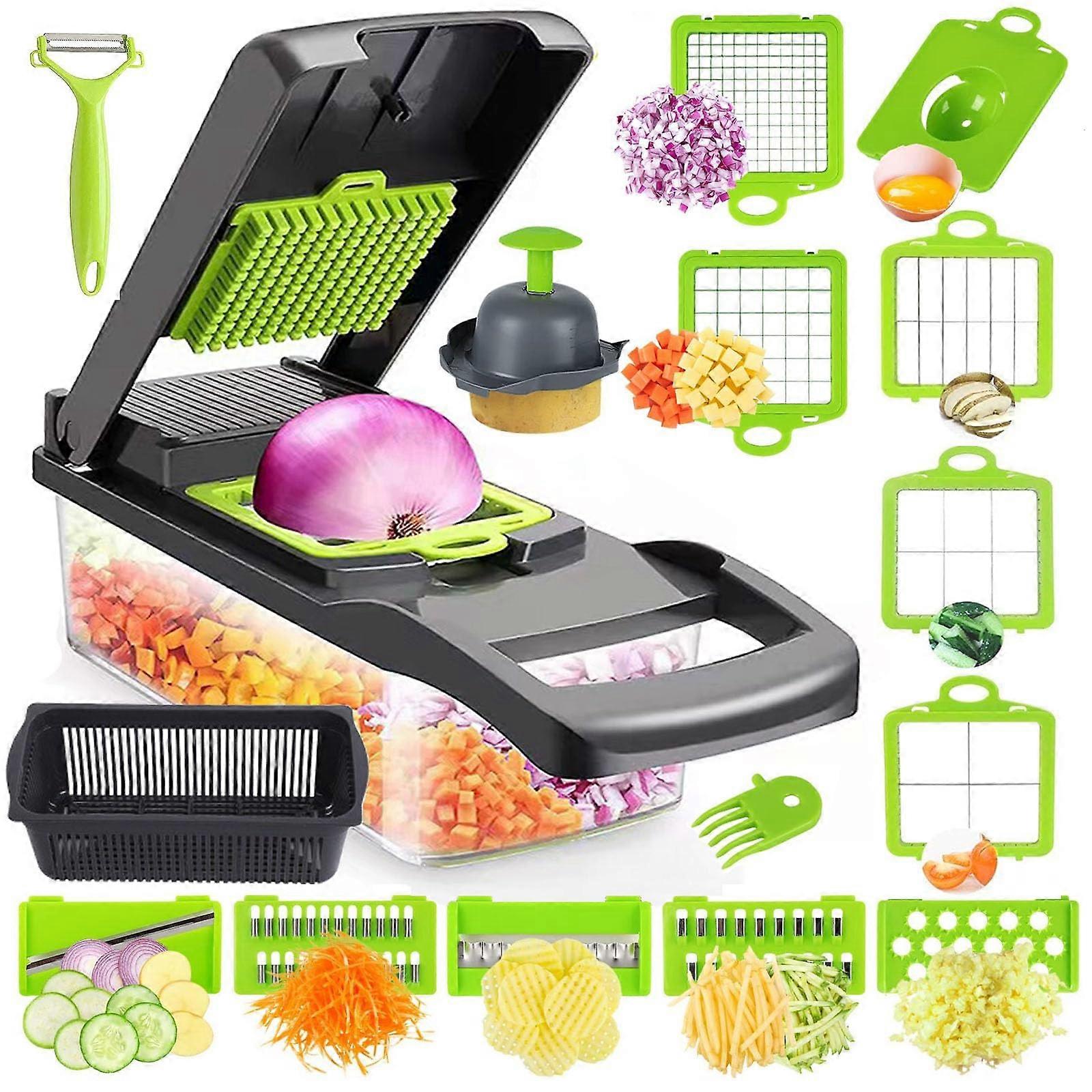 Multifunctional Vegetable Chopper for Shredding Kitchen and Dicing