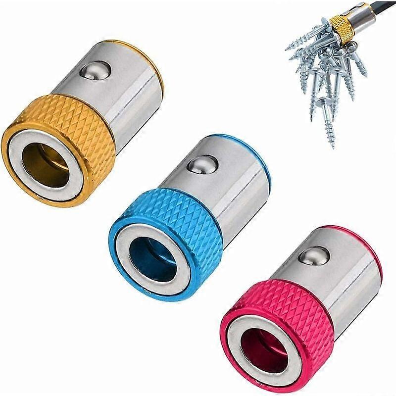 Enhanced-Efficiency Magnetic Screwdriver Ring, Multi-Application Magnetizer