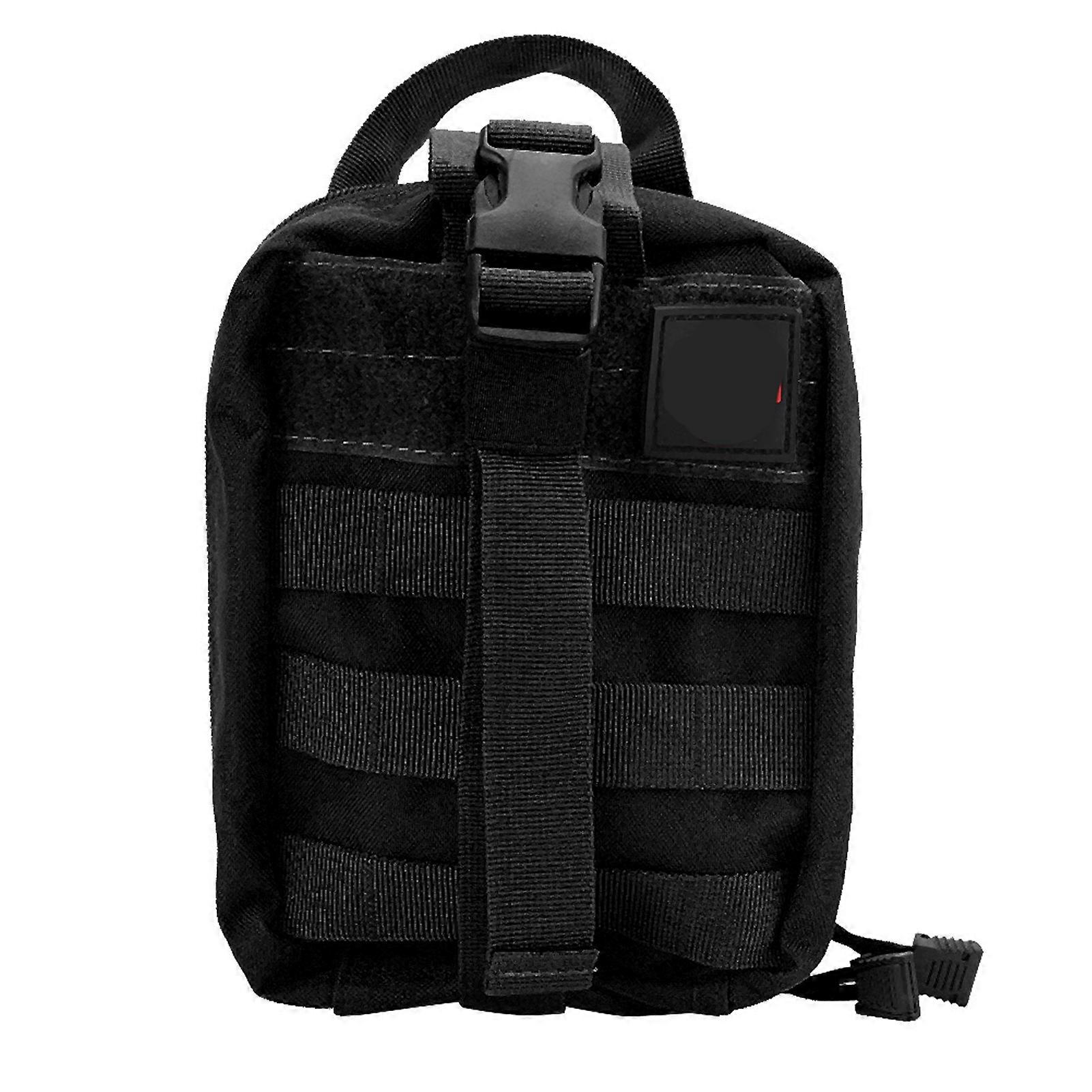 Military First Aid Bag - 900D Nylon, MOLLE Straps, Waterproof, Versatile Storage