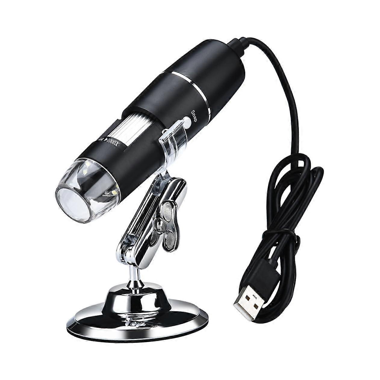 Handheld Microscope 1000x Digital Magnifying Glass Led Light for Inspection Repair