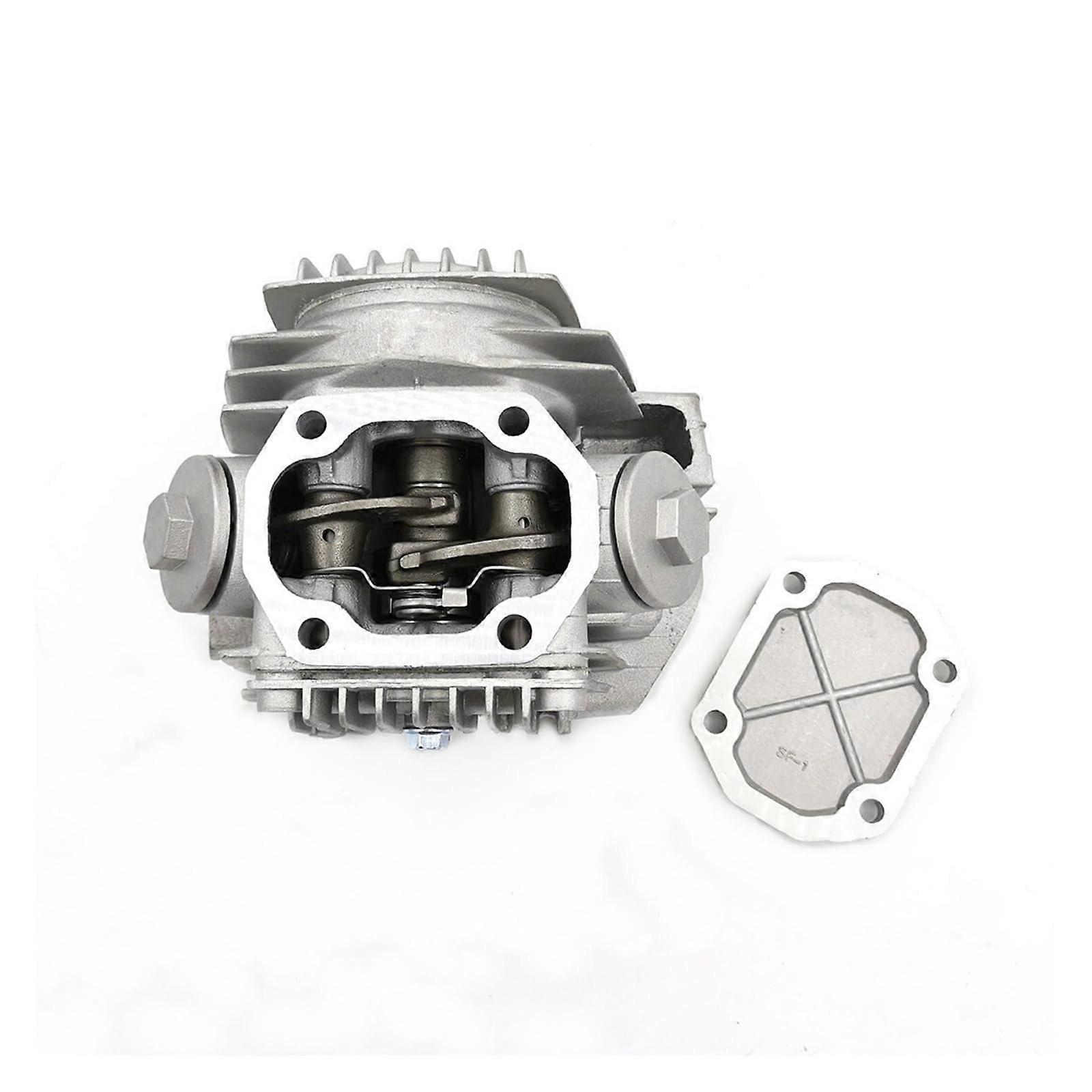 WS110 Cylinder Head for ATV GoKart 110cc 4Stroke Engine Motorcycle Engine Part Compatible with 110cc AirCooled Engines