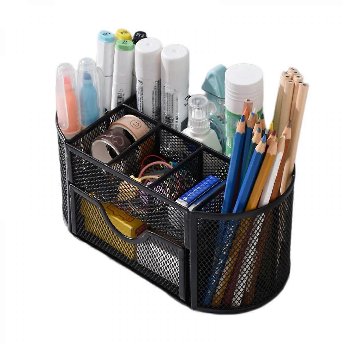 Desk organizer,Multifunction grid desktop organizer , suitable for office, home and school