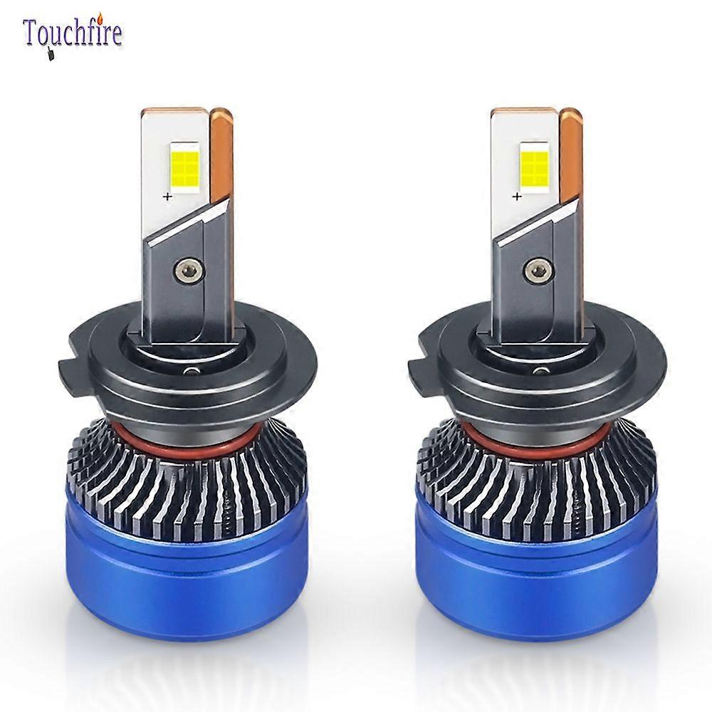 2PCS U8 H7 LED H4 Led Canbus No Error Double copper tube Headlamp H1 H11 9005 9006 Led Perfect Light Pattern on Reflector Light