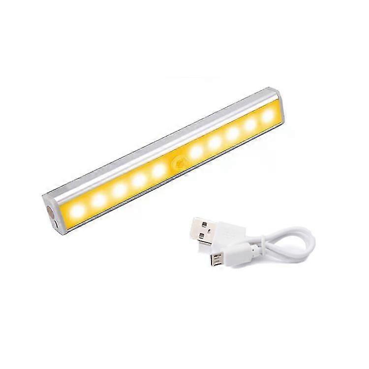 Portable Little Light Wireless Led Under Cabinet Lights 10-led Motion Sensor Activated Night Light