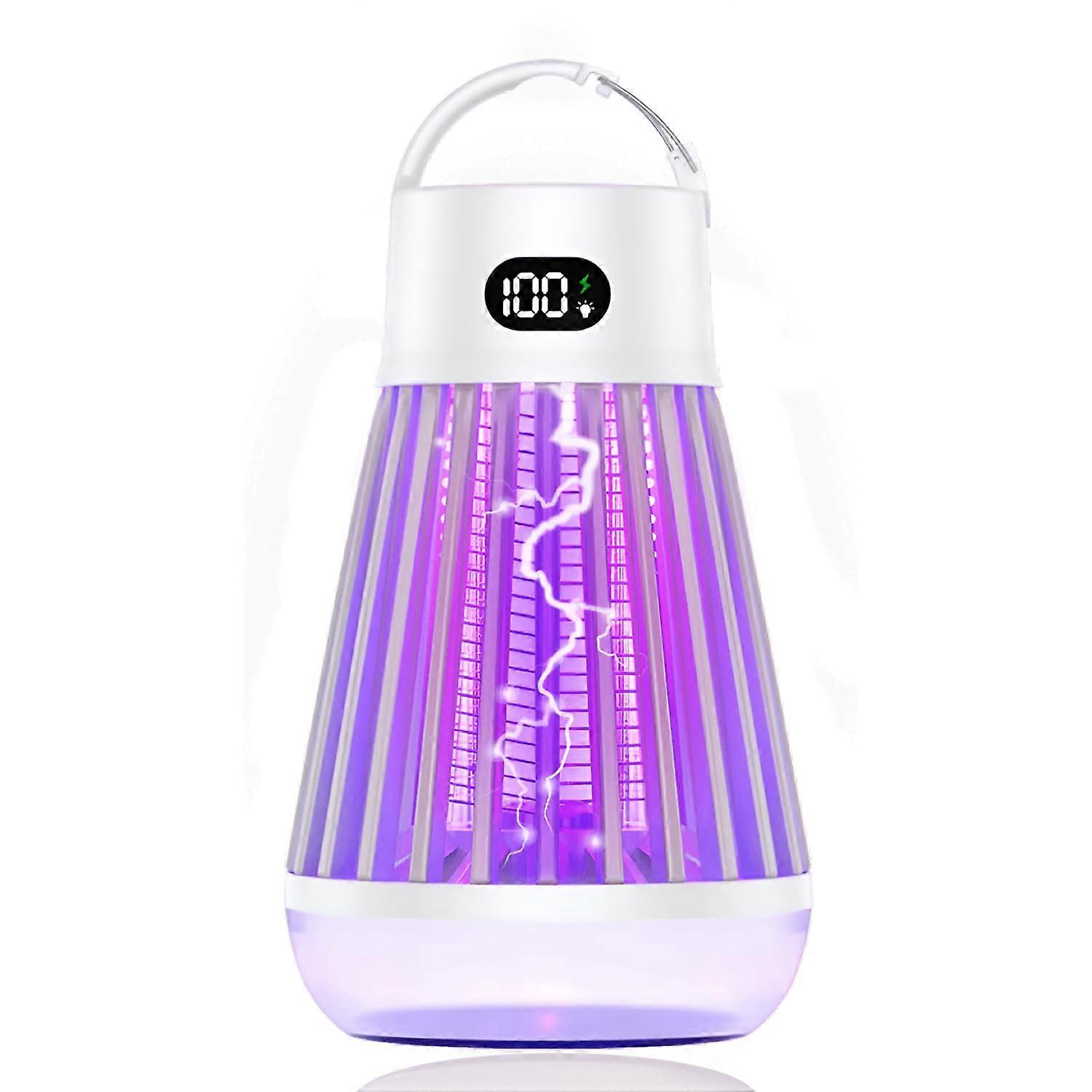 Zapper Pro 2 Pack Bug Zapper, Indoor Outdoor, Cordless Rechargeable, 1500V High Voltage