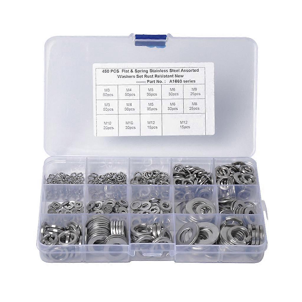 RONDELLE ELASTICHE , QUANTITÀ 450 304 SS, ANTIRUGGINE