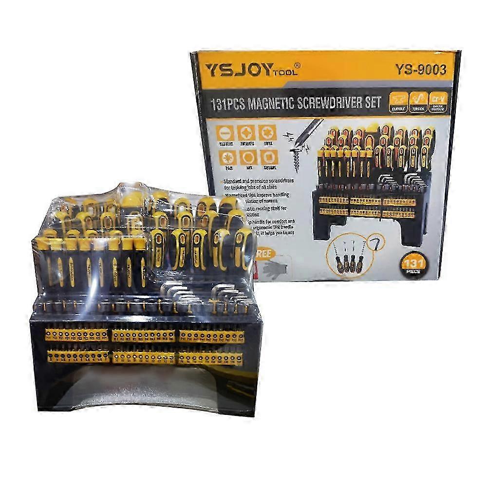 131pcs Magnetic Screwdriver Set Includes Precision Screwdriver And Driver Tools