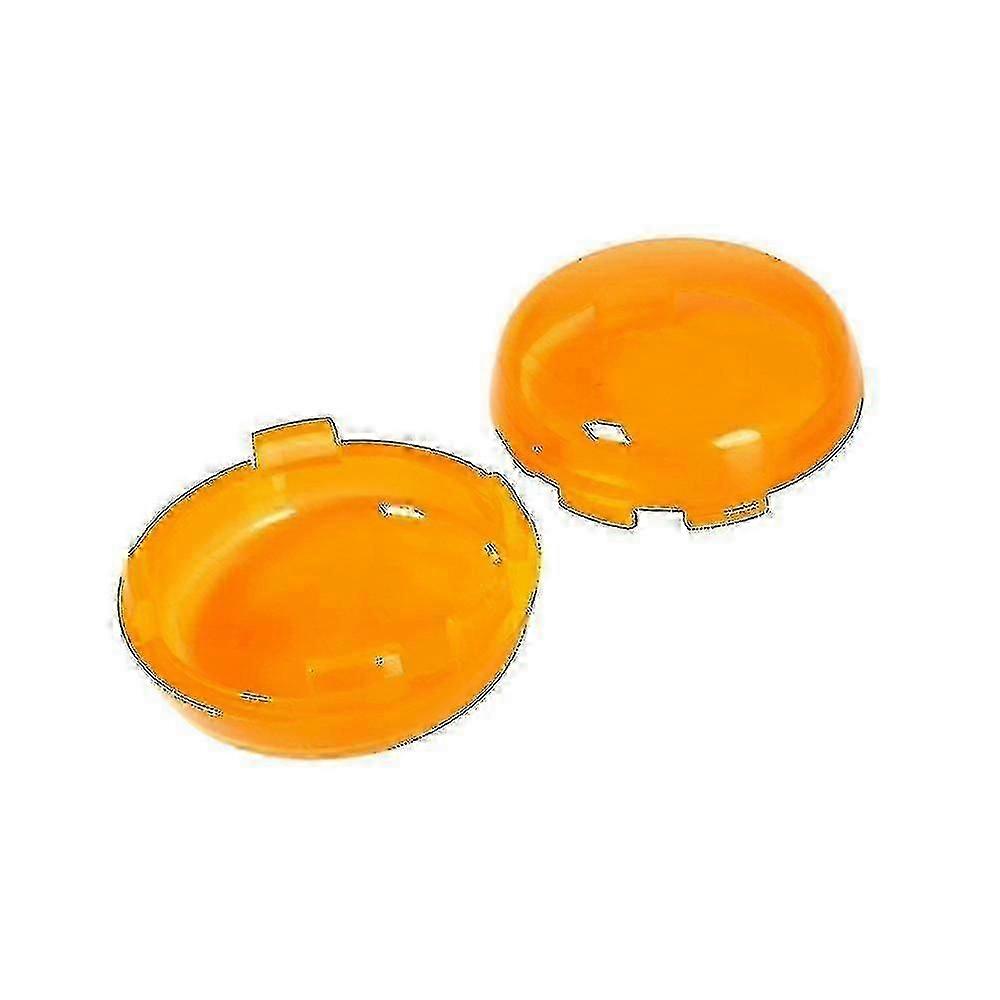 2 قطع بدوره إشارة مؤشر ضوء عدسة غطاء لهارلي بجولة الطريق الملك سبورتستر Xl 883 1200 الحديد 883 Softail التراث دينا