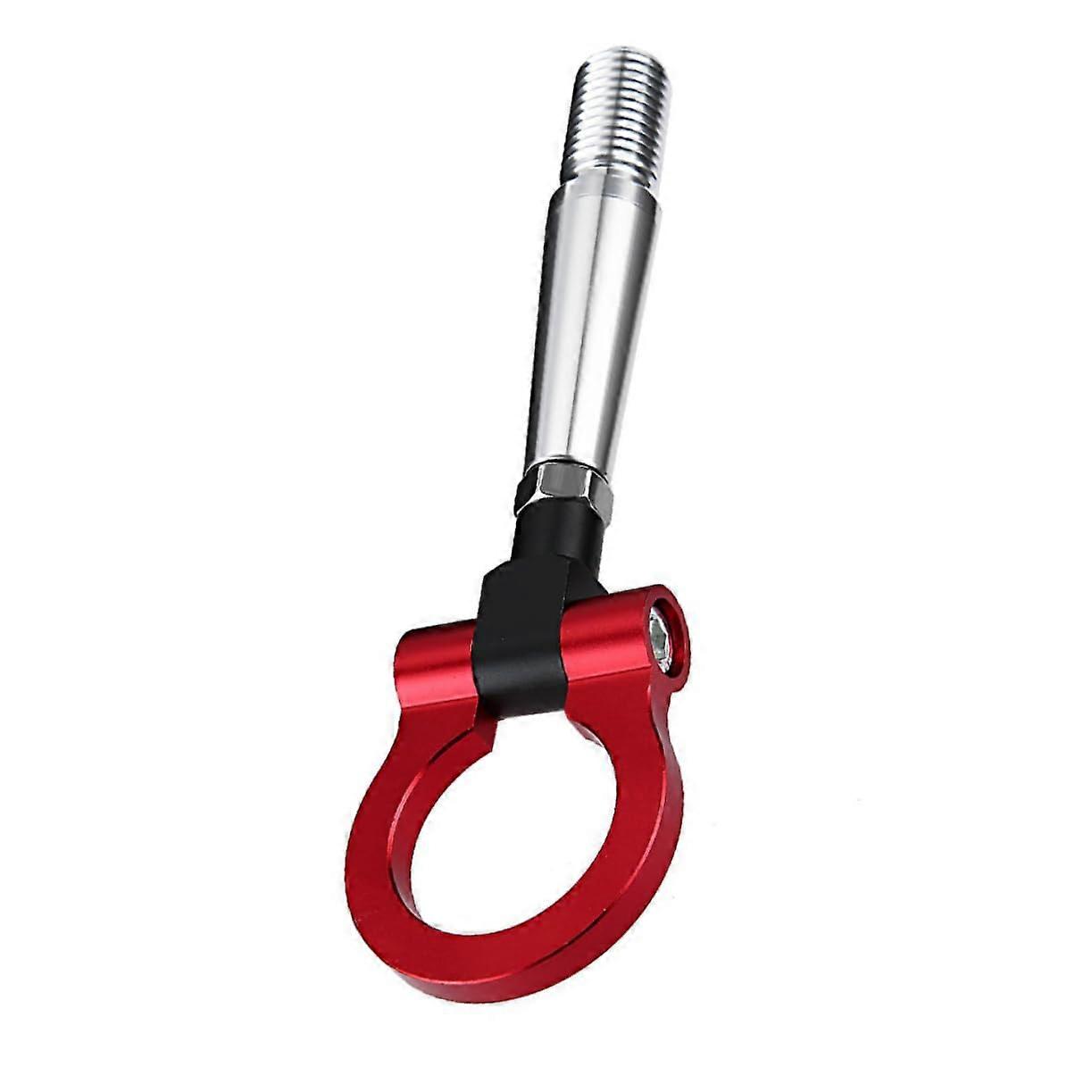 Front Rear Bumper Tow Hook Aluminum Car Tow Hitch High Strength Quick Screwon