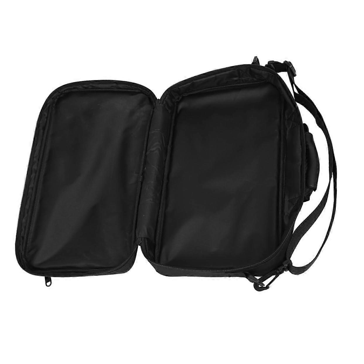 Double Reed Instrument Case Padded Carry Bag for Oboe Storage with Handheld and Shoulder Strap for Musical Instruments