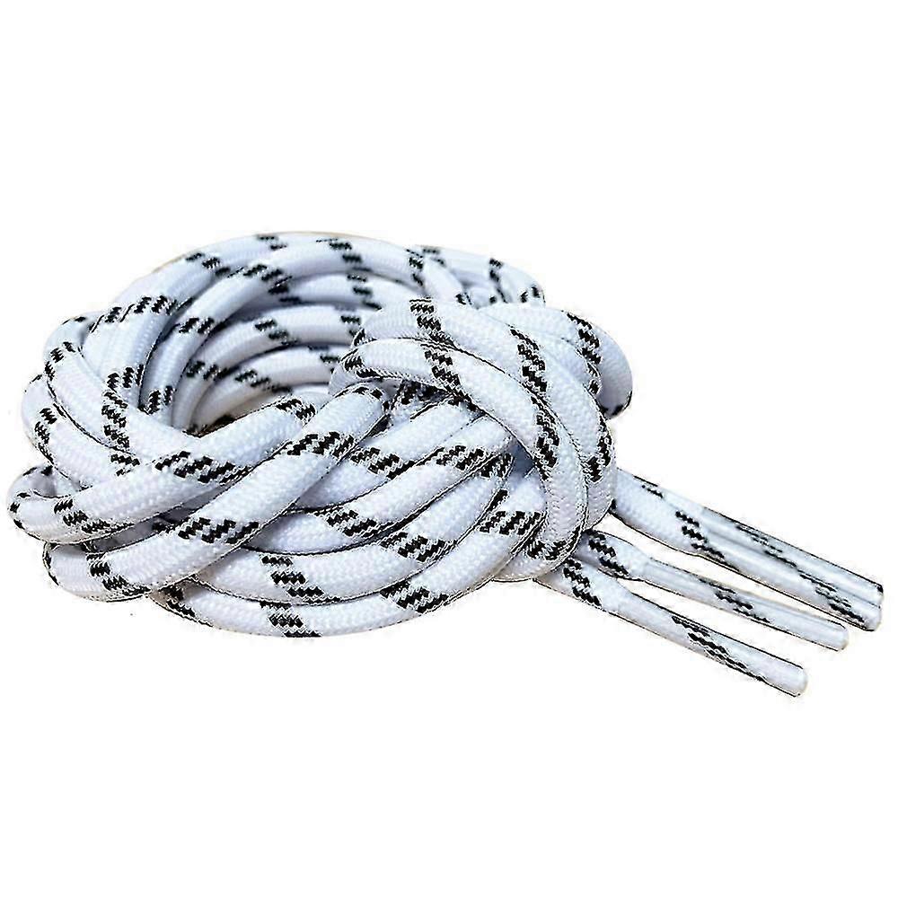 White Balenciaga Triple S Style Round Laces