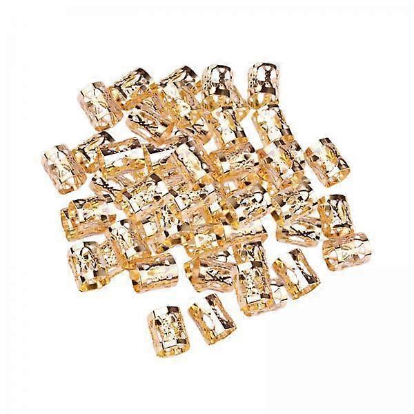 2x100 Stück Dreadlocks Perlen, Dread Locks, verstellbare Öffnung Mode